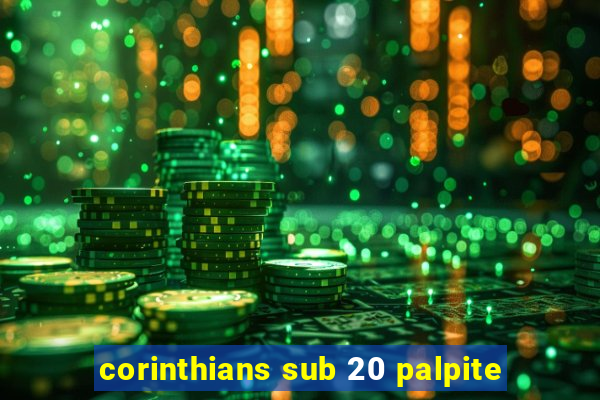 corinthians sub 20 palpite